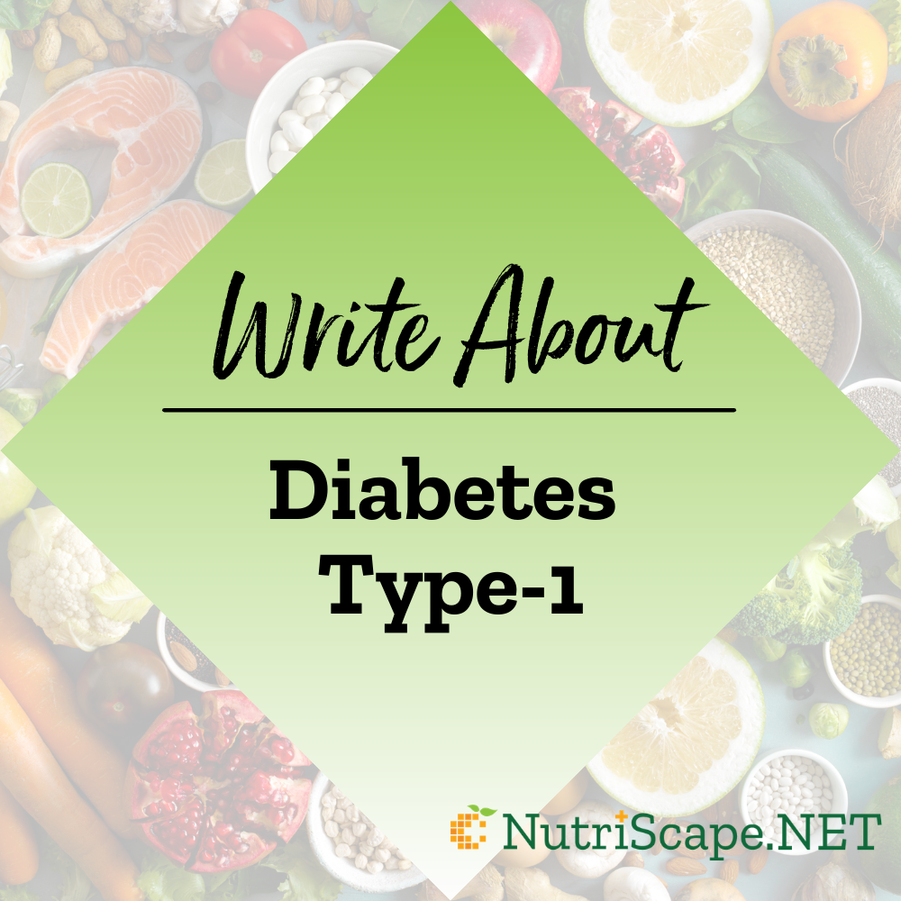 write about type 1 diabetes