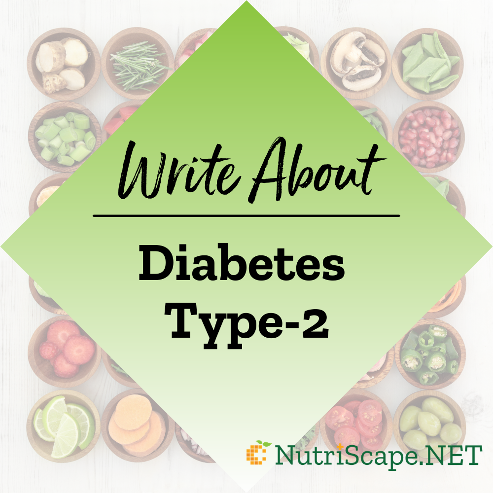 write about type 2 diabetes