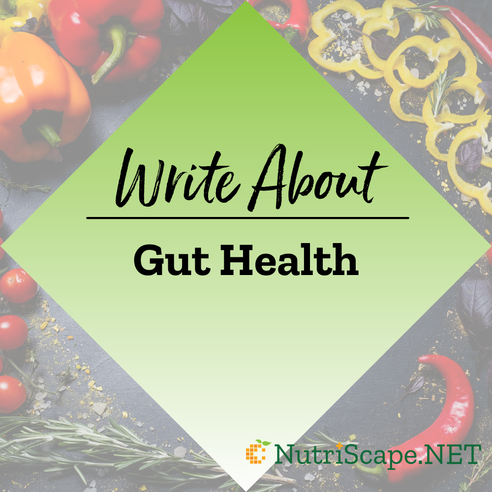 write about gut health