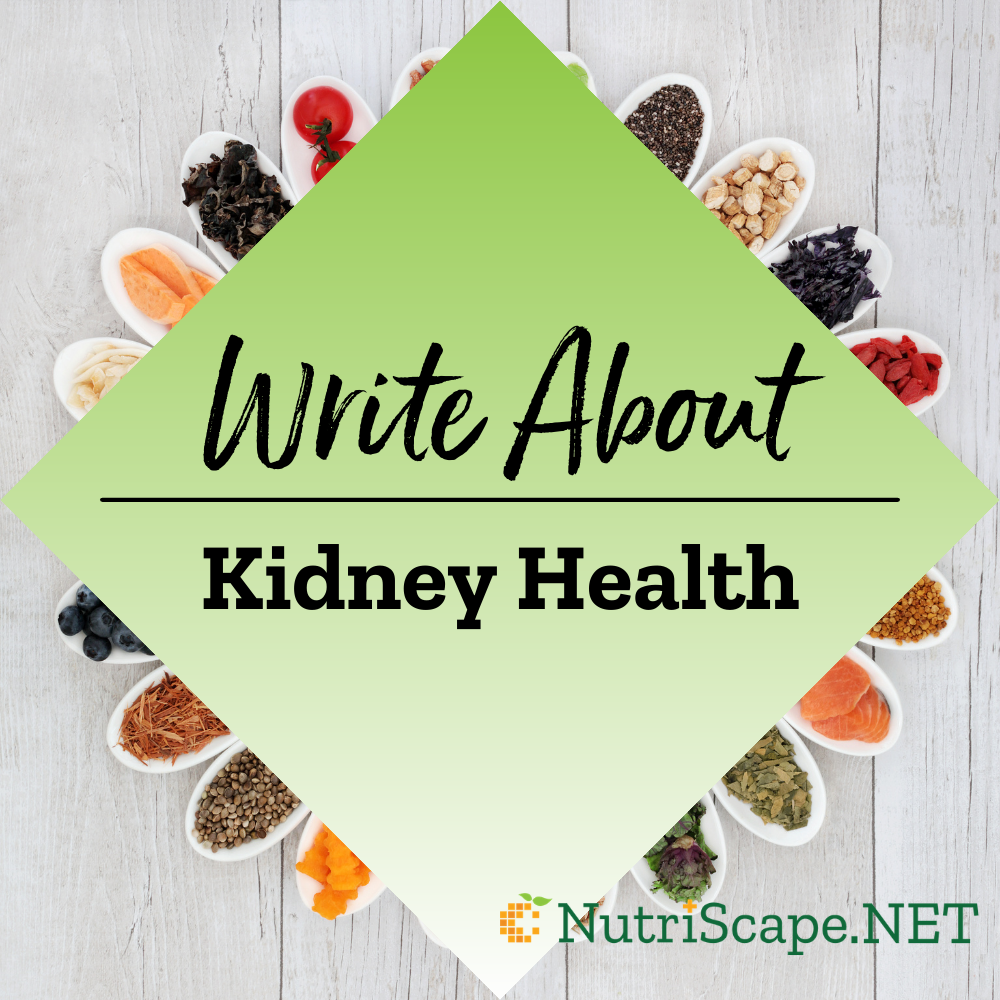 write about kidney health