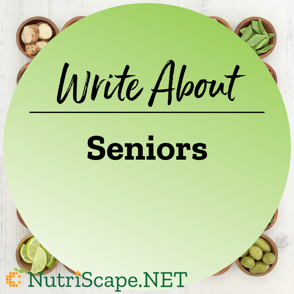 write about seniors