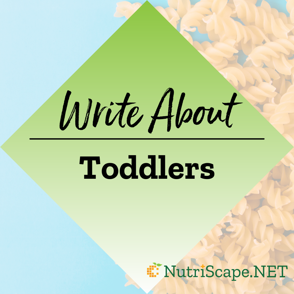 write about toddlers
