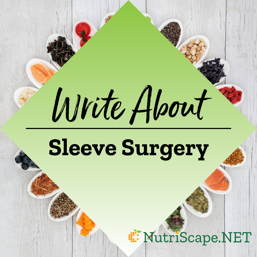 write about sleeve surgery