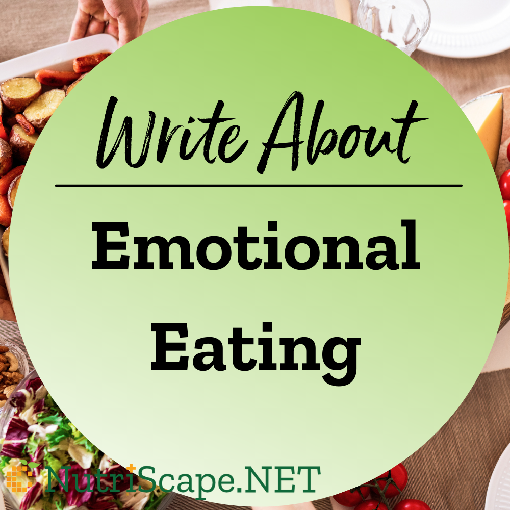 write about emotional eating