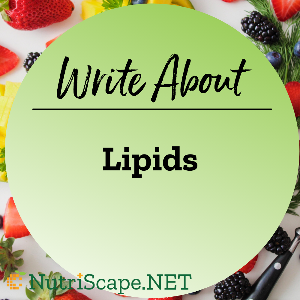 write about lipids