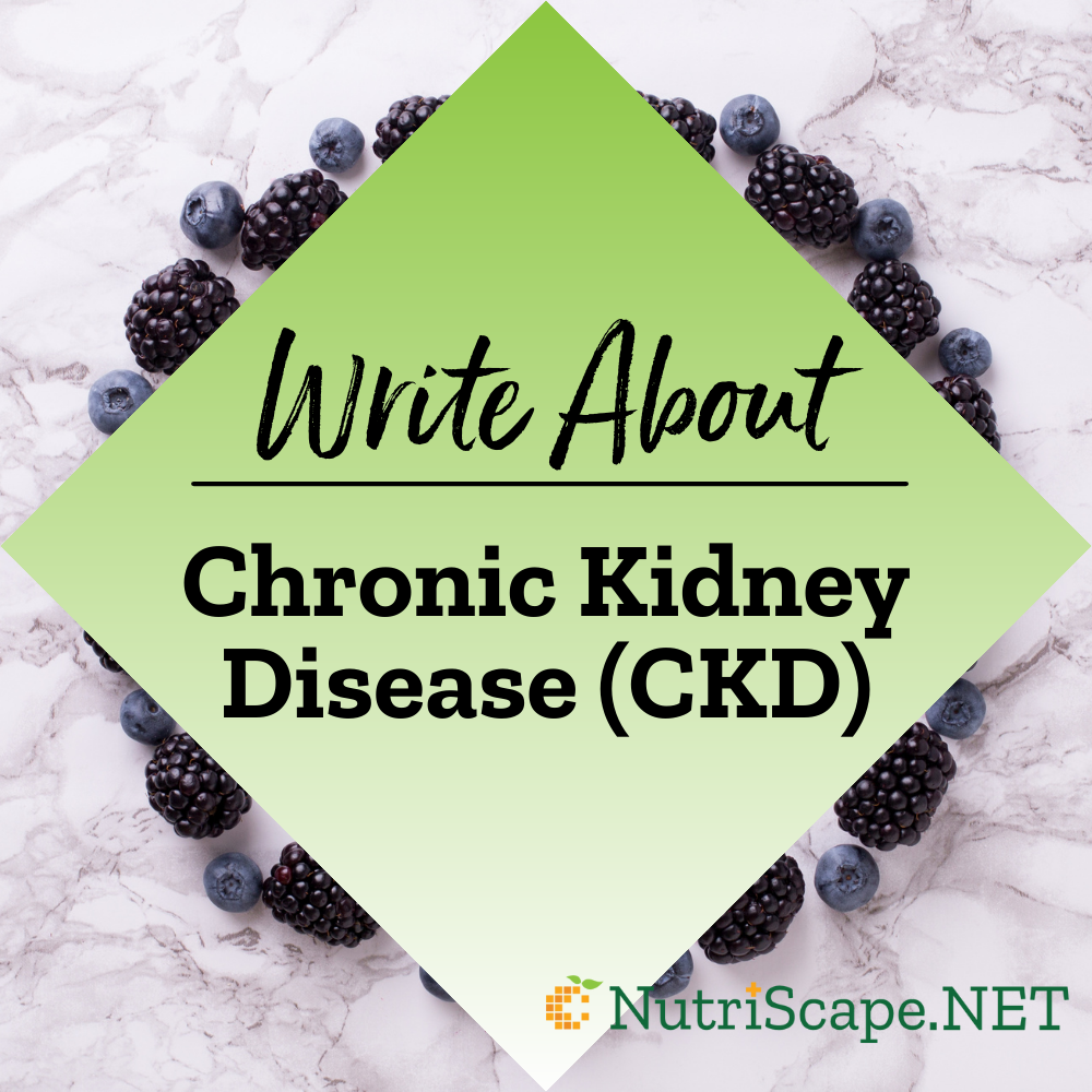 write about chronic kidney disease (CKD)
