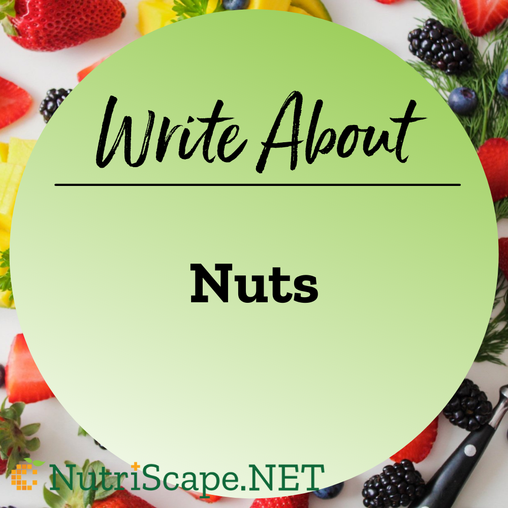 write about nuts