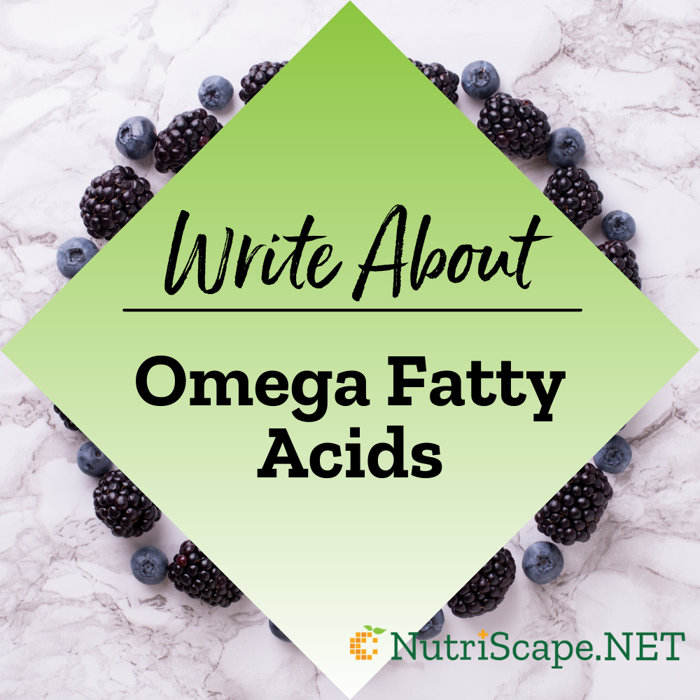 write about omega fatty acids