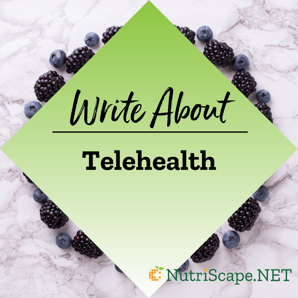 write about telehealth